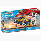 Playmobil Air Stunt Show Helicopter Building Set 70833 - Radar Toys