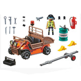 Playmobil Air Stunt Show Mobile Repair Service Building Set 70835 - Radar Toys