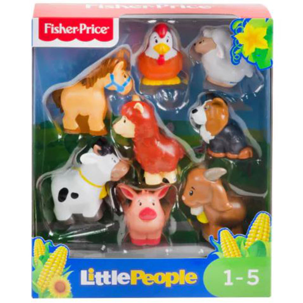 Fisher Price Little People Farm Animal Friends Figure Set