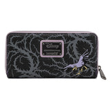 Loungefly Disney Villains Scene Maleficent Sleeping Beauty Zip Around Wallet - Radar Toys