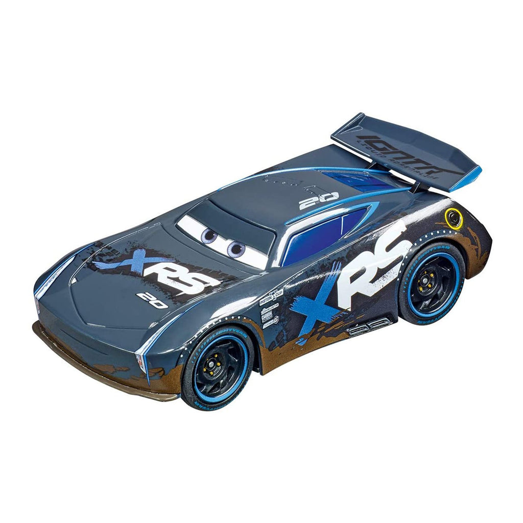 Carrera Disney Pixar Cars Jackson Storm Mud Racer Electric Slot Car - Radar Toys