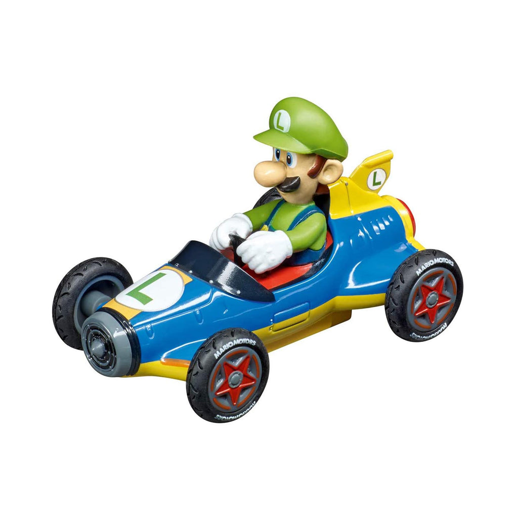Carrera Nintendo Mario Kart 8 Mach 8 Luigi 1:43 Electric Slot Car - Radar Toys