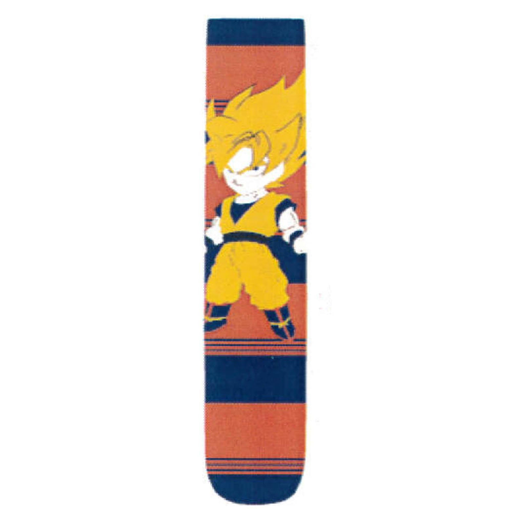 Dragon Ball Z Chibi Super Saiyan Goku 1 Pair Of Crew Socks - Radar Toys