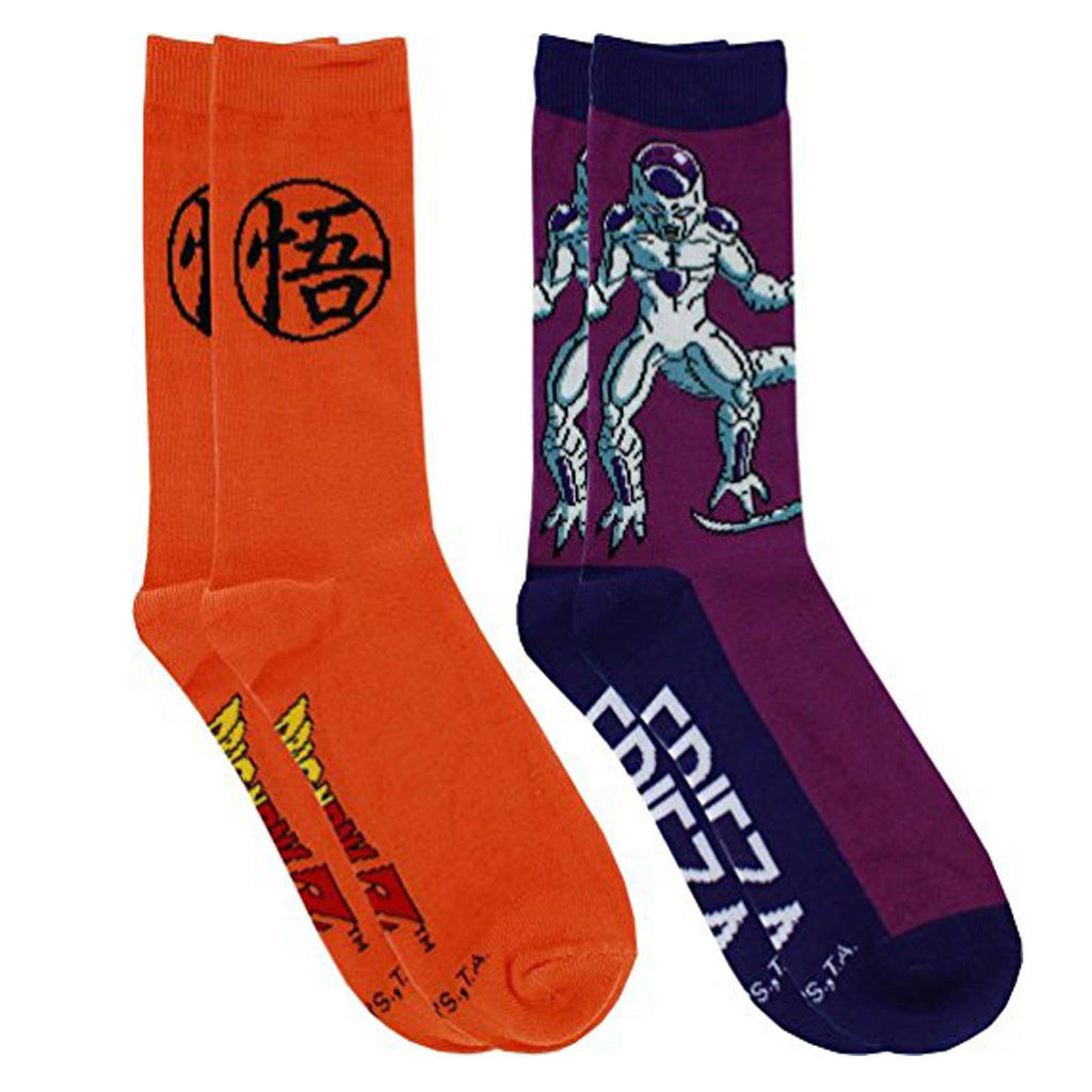 Dragon Ball Z Kame 2 Pairs Of Crew Socks