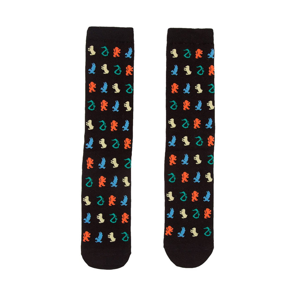 Harry Potter House Logos Single Pair Large Crew Socks - Radar Toys