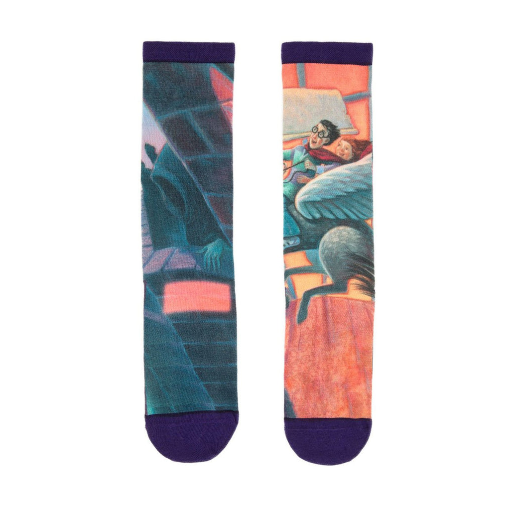 Harry Potter Prisoner Of Azkaban Single Pair Large Crew Socks - Radar Toys