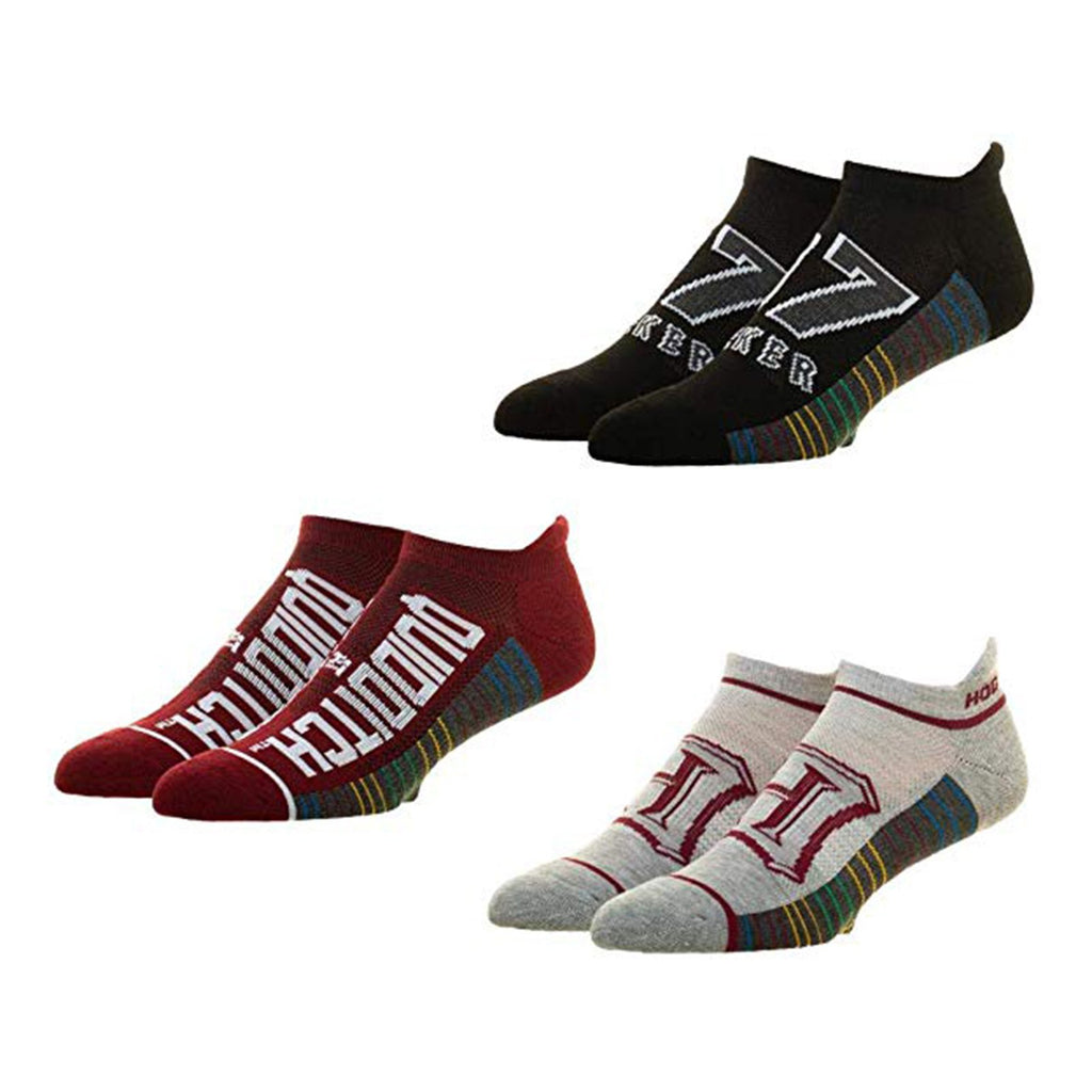 Harry Potter Quidditch 3 Pairs of Ankle Socks