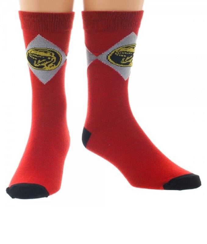 Power Rangers Red Ranger Crew Socks