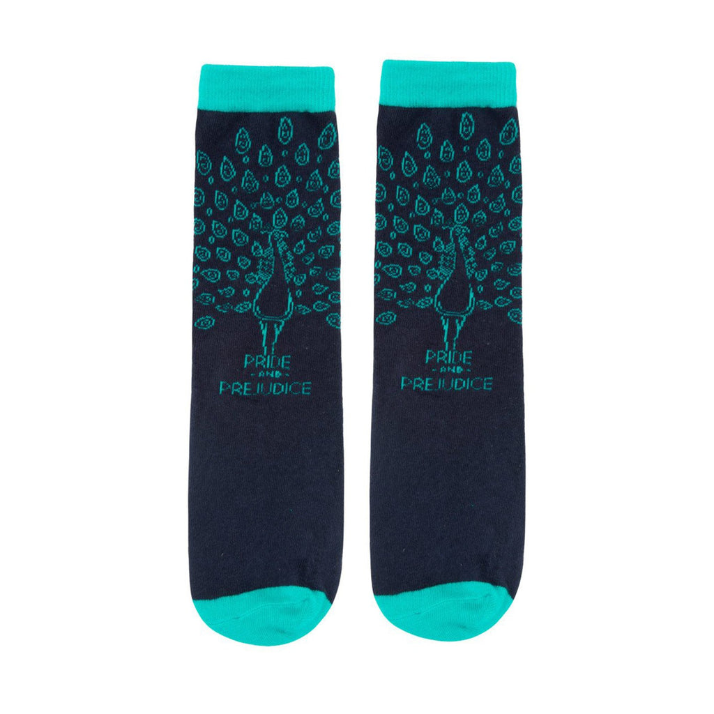 Pride And Prejudice Single Pair Large Crew Socks - Radar Toys
