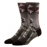 Resident Evil Zombie 1 Pair Of Crew Socks - Radar Toys