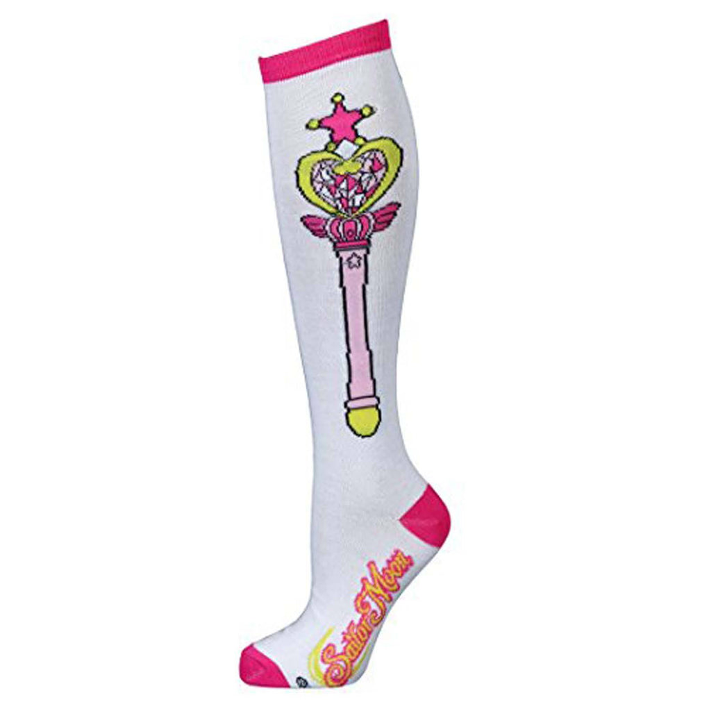 Sailor Moon Wand Womens 1 Pair Of Long Socks