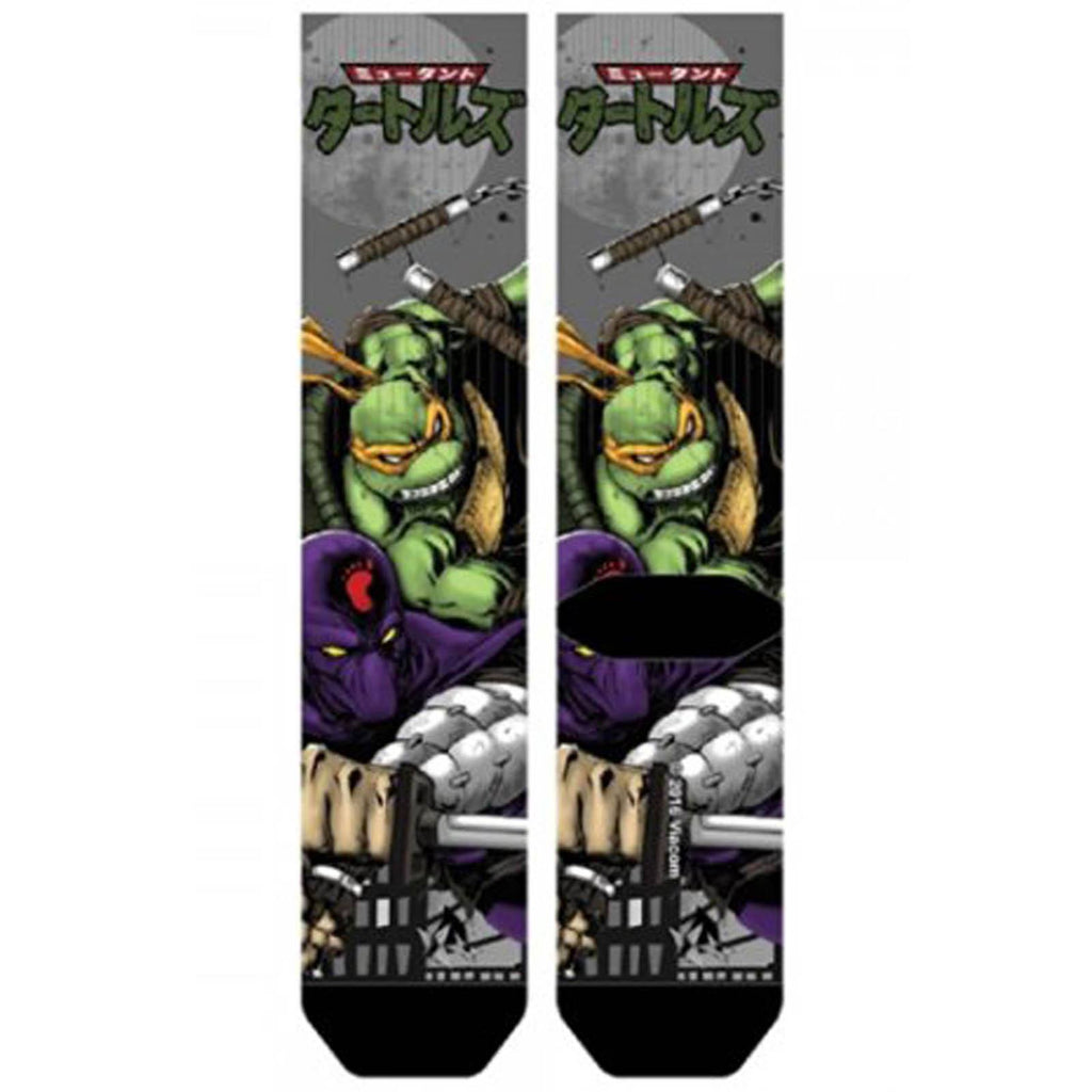 Teenage Mutant Ninja Turtles Michelangelo One Pair Of Premium Crew Socks