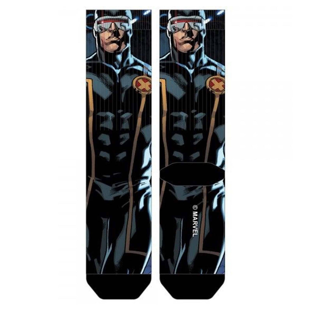 X-Men Sublimated Cyclops 1 Pair Of Crew Socks