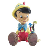 Enesco Disney Pinnocchio And Jiminy Sitting Figure - Radar Toys