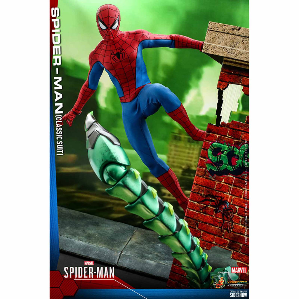 Hot Toys Video Game Masterpiece Spider-Man Classic Suit Action Figure - Radar Toys