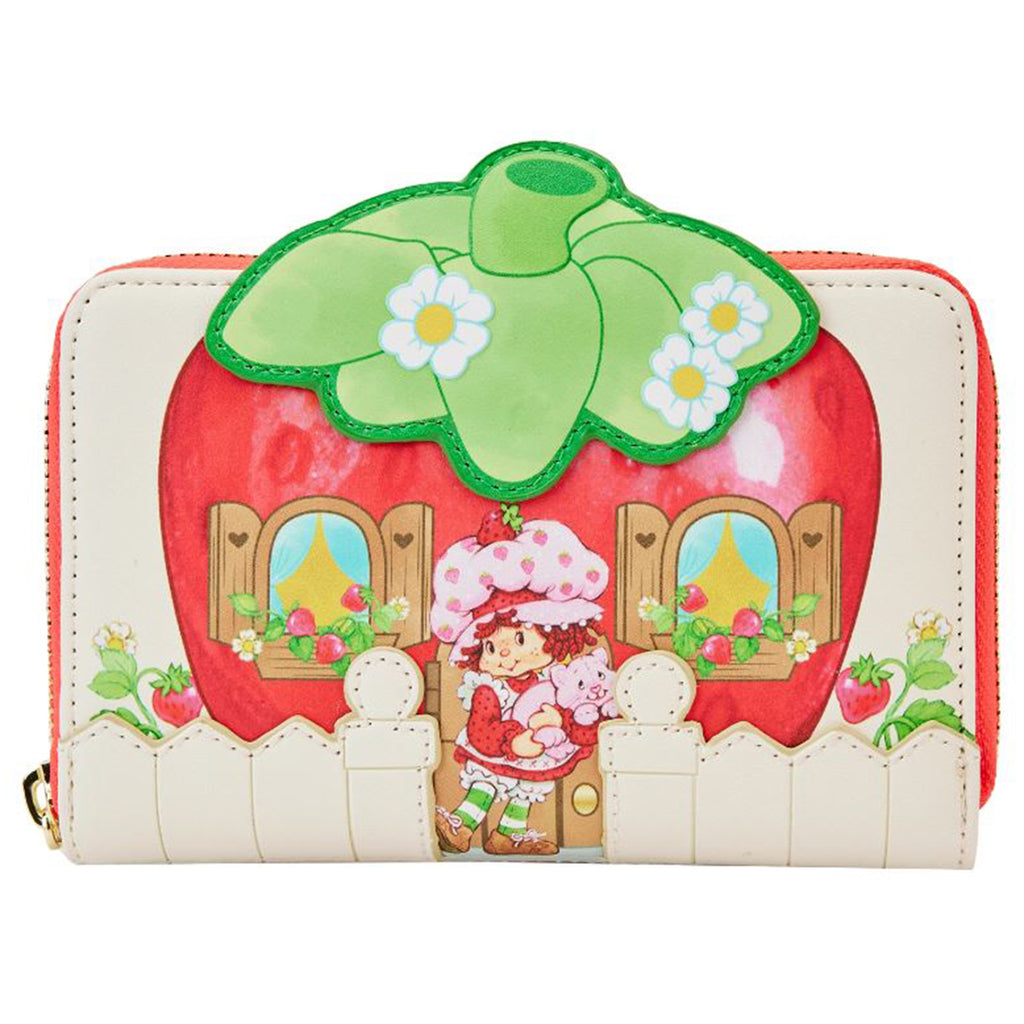 Loungefly Strawberry Shortcake Strawberry House Zip Around Wallet - Radar Toys