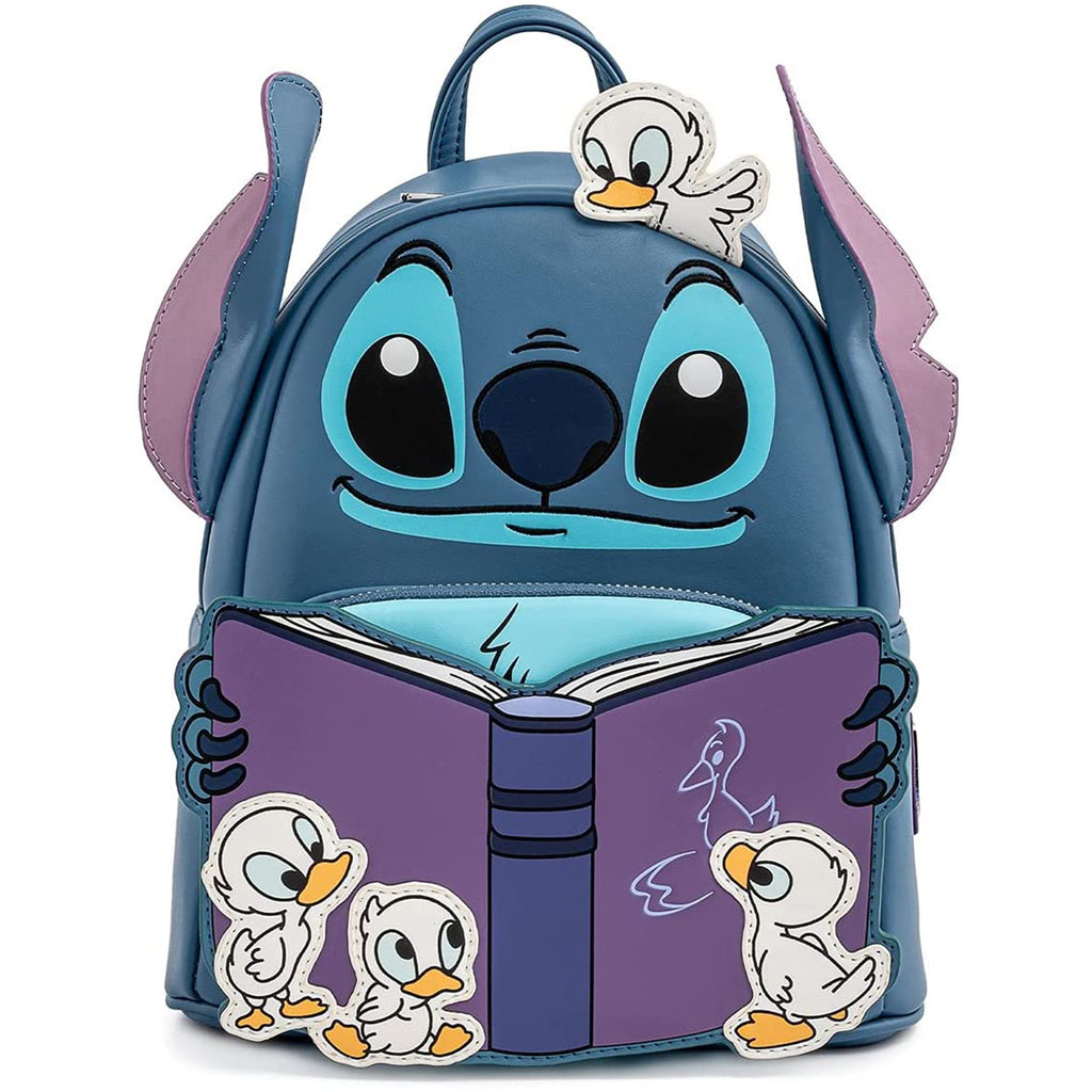 Loungefly Disney Lilo And Stitch Story Time Duckies Mini Backpack