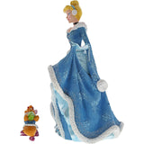 Enesco Disney Showcase Couture De Force Cinderella With Jaq Gus Gus Set - Radar Toys