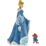 Enesco Disney Showcase Couture De Force Cinderella With Jaq Gus Gus Set - Radar Toys