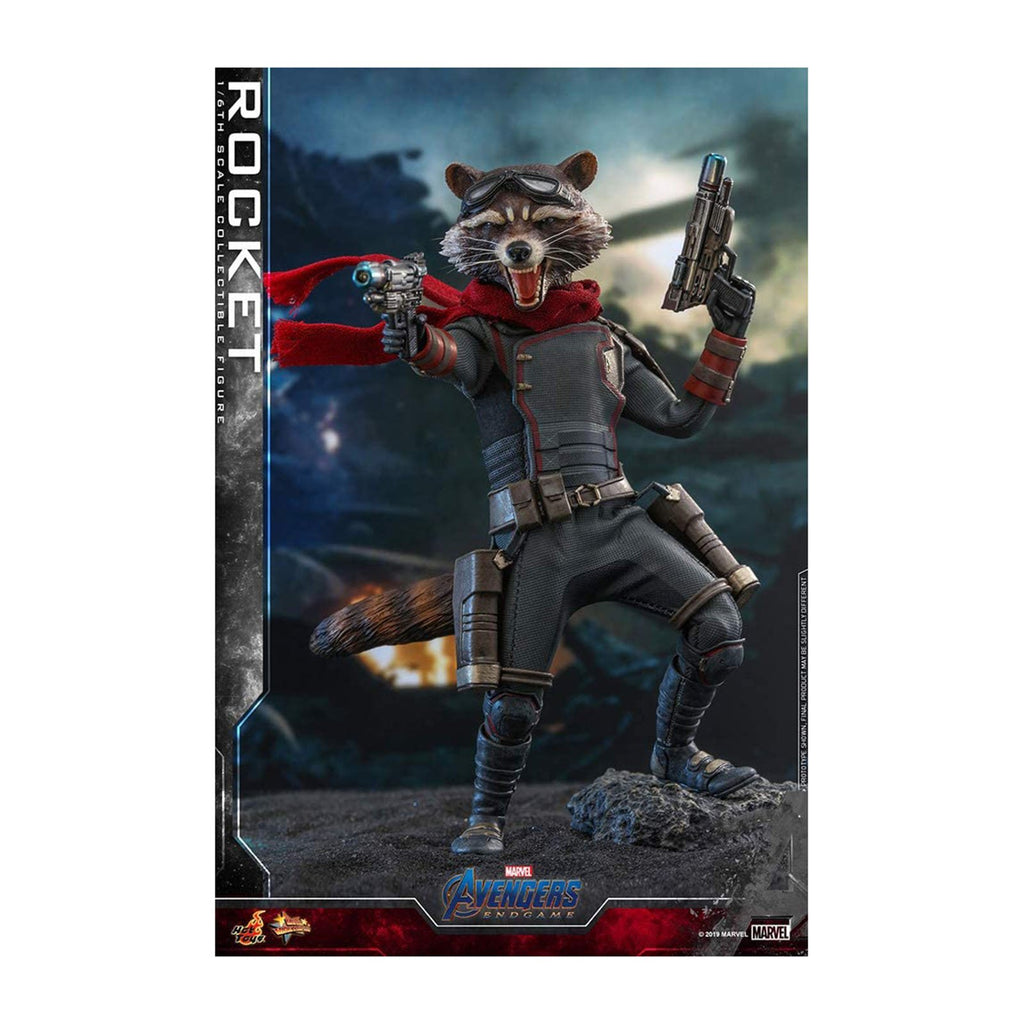 Hot Toys Movie Masterpiece Avengers End Game Rocket Figure - Radar Toys