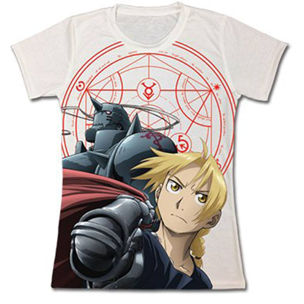 FullMetal Alchemist Brotherhood Al And Ed Junior Tee Shirt