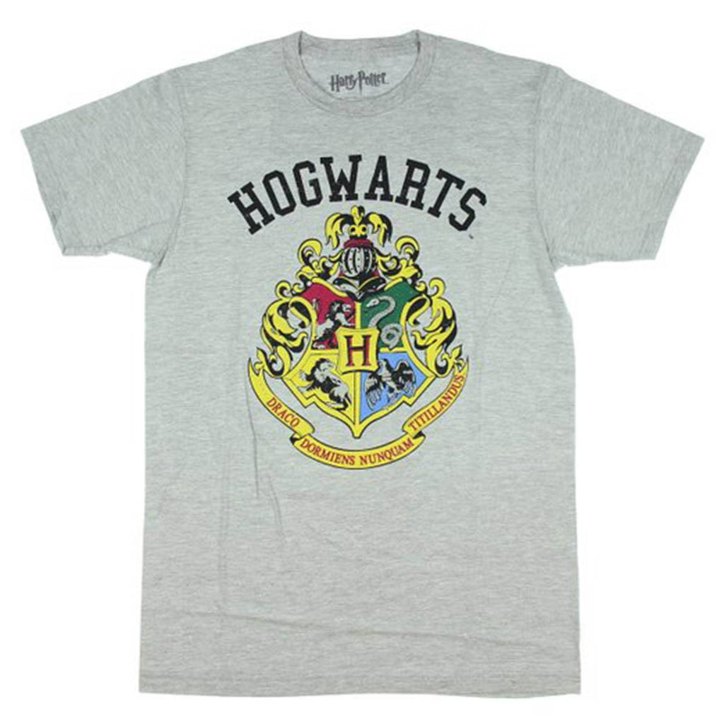 Harry Potter Hogwarts School Crest Men's Tee Shirt