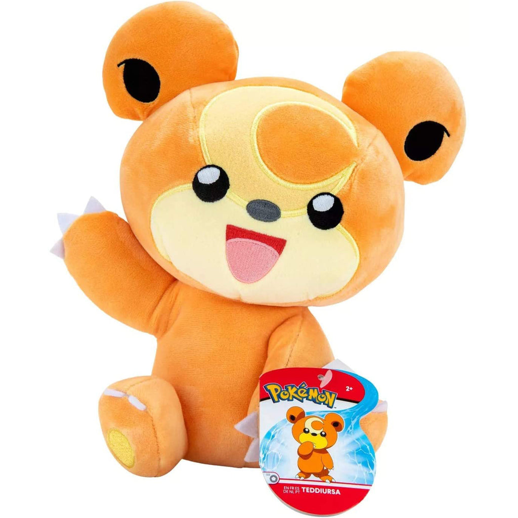 Pokemon Teddiursa 8 Inch Plush Figure - Radar Toys