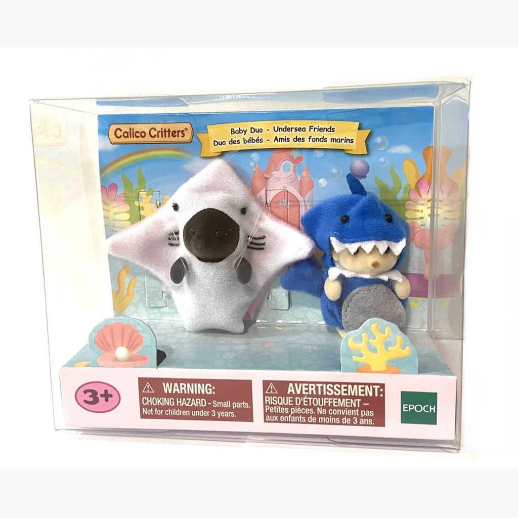Calico Critters Baby Duo Undersea Friends Figure Set CC2036 - Radar Toys