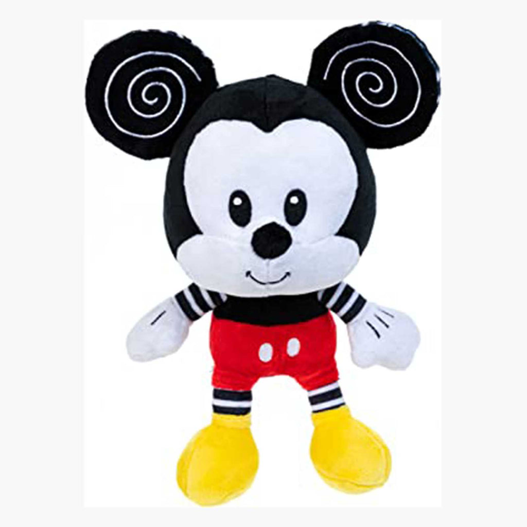 Kid's Preferred Disney Baby Black And White Mickey Mouse Plush
