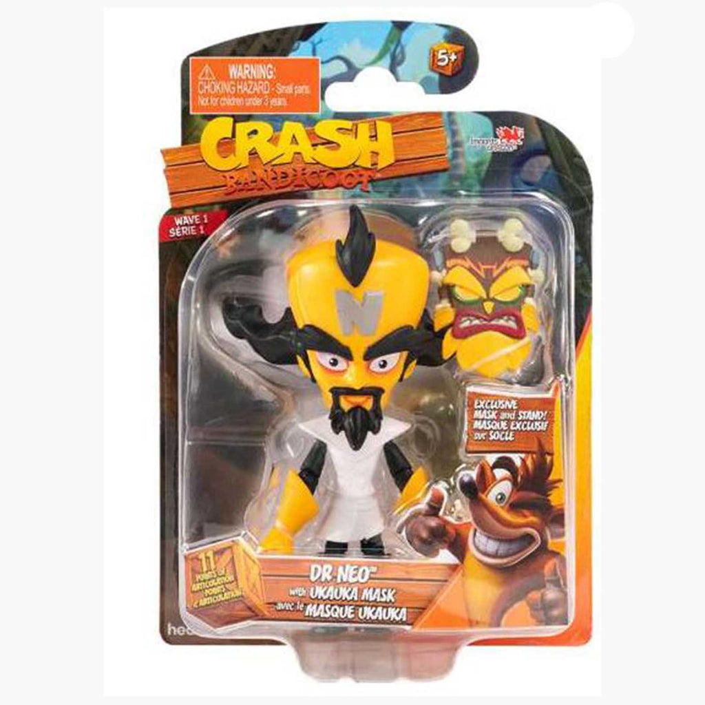 License 2 Play Dr Neo With Uka Uka Mask Action Figure - Radar Toys