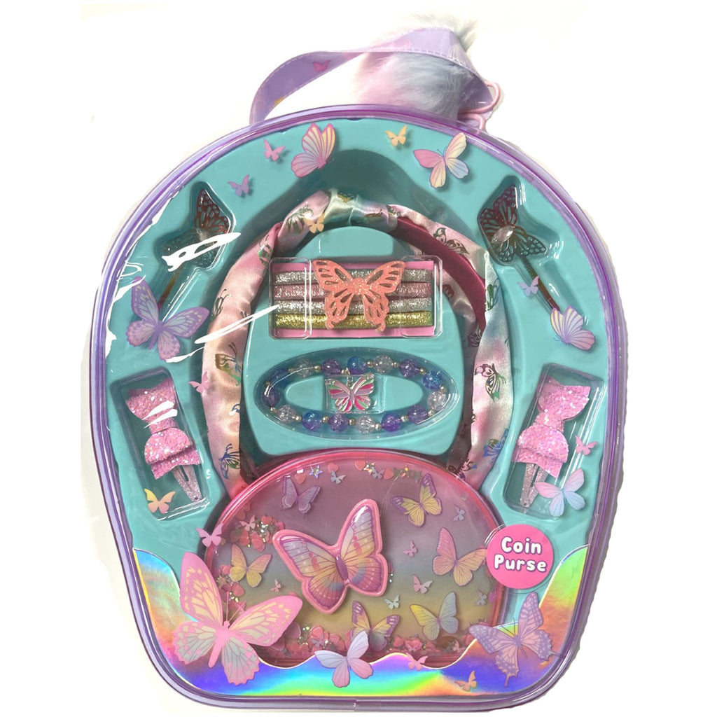 Hot Focus Tie Dye Butterfly Fashion Trend Accessories Set - Radar Toys
