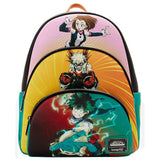 Loungefly My Hero Academia Triple Pocket Scene Mini Backpack - Radar Toys