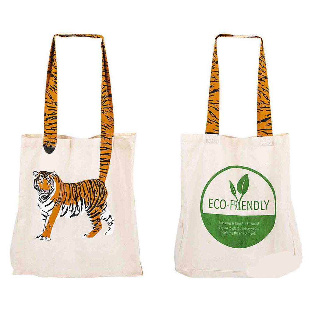 Tiger Tail Eco-Friendly Canvas 16 Inch Bag - Radar Toys