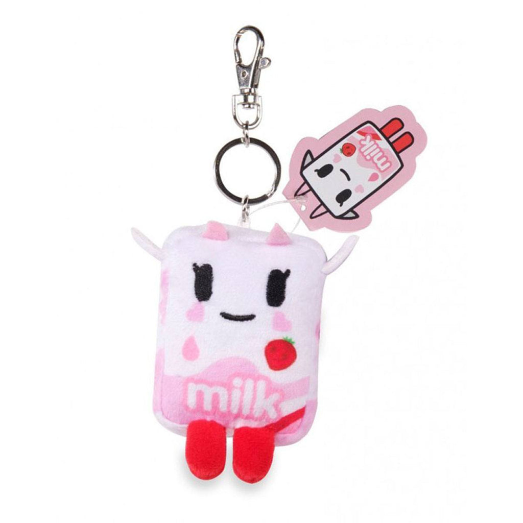 Tokidoki Strawberry Milk Moofia Plush Keychain