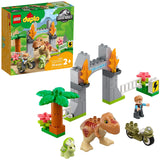 LEGO® Duplo Jurassic World T. Rex And Triceratops Dinosaur Breakout Building Set 10939 - Radar Toys