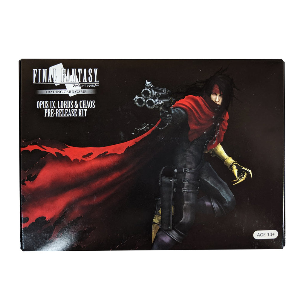 Final Fantasy Opus IX Lords Of Chaos Prerelease Kit - Radar Toys