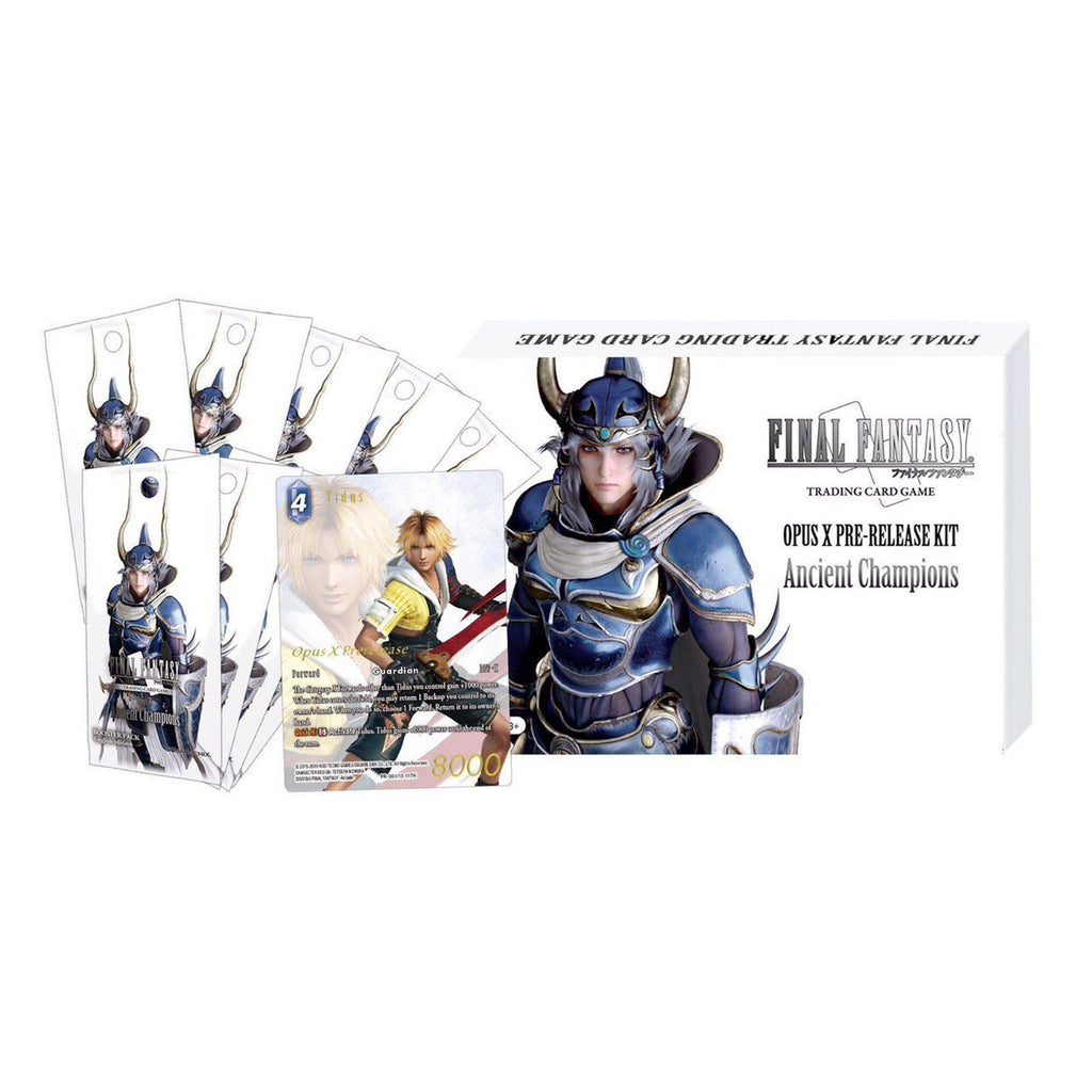 Final Fantasy Opus X Ancient Champions Pre Release Kit - Radar Toys
