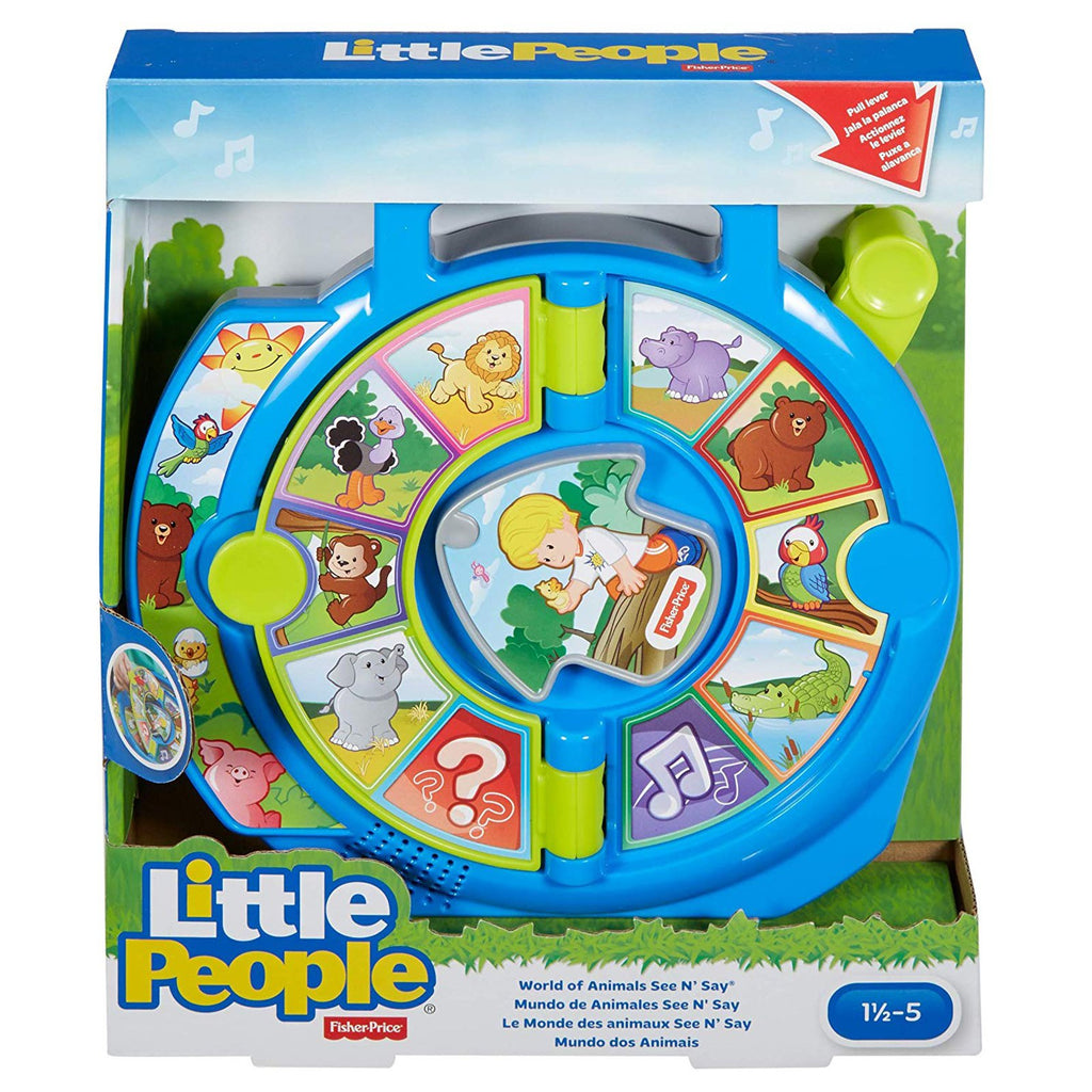 Fisher Price Little People See N' Say World Of Animals