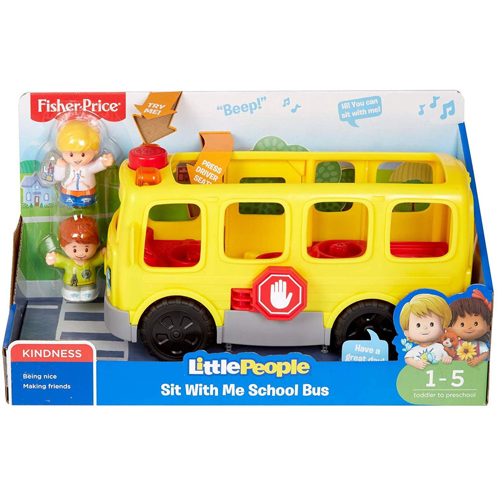 Fisher Price Little People Sit With Me School Bus Set