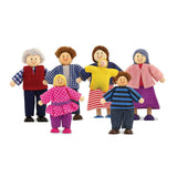 Melissa And Doug 7 Piece Doll Family Play Set - Radar Toys