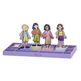 Melissa And Doug Best Friends Forever Magnetic Dress Up Playset - Radar Toys