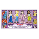 Melissa And Doug Best Friends Forever Magnetic Dress Up Playset - Radar Toys