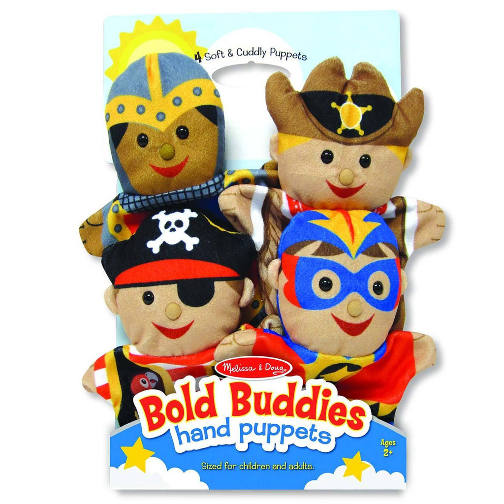 Melissa And Doug Bold Buddies Hand Puppets