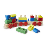 Melissa And Doug Classic Toy Wooden Stacking Train Play Set - Radar Toys