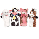 Melissa And Doug Farm Friends Hand Puppets - Radar Toys