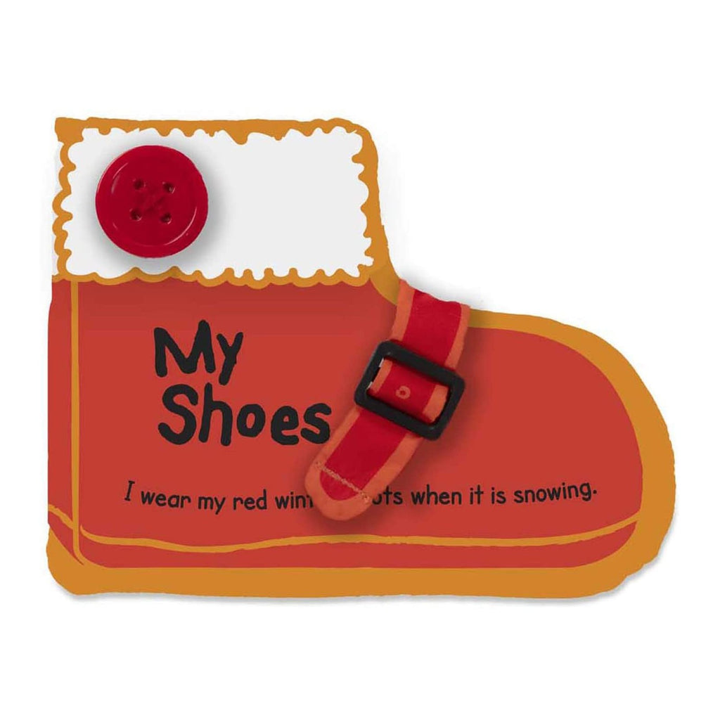 Melissa And Doug K's Kids My Shoes Cloth Activity Book - Radar Toys