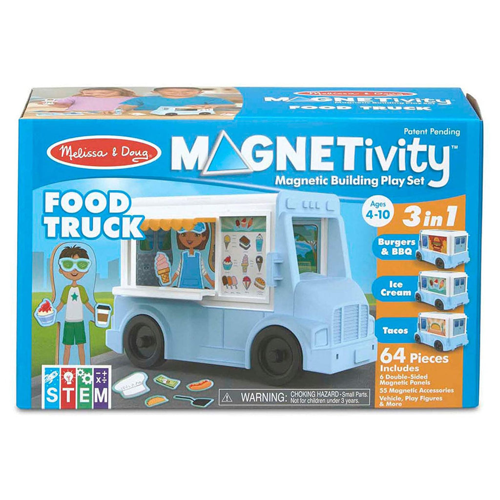 Melissa And Doug Magnetivity Food Truck Play Set - Radar Toys