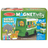 Melissa And Doug Magnetivity Safari Rescue Play Set - Radar Toys