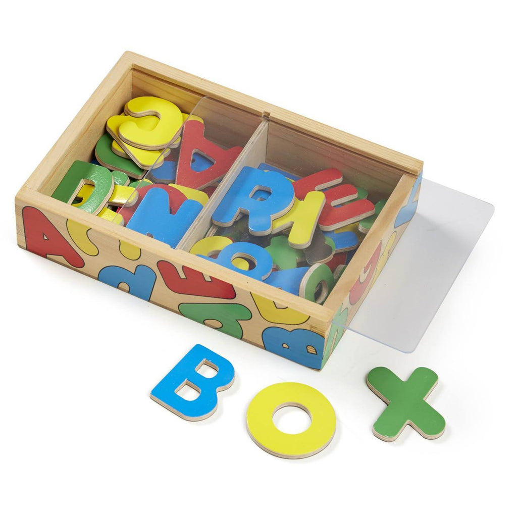 Melissa And Doug Wooden Alphabet Magnets Set - Radar Toys