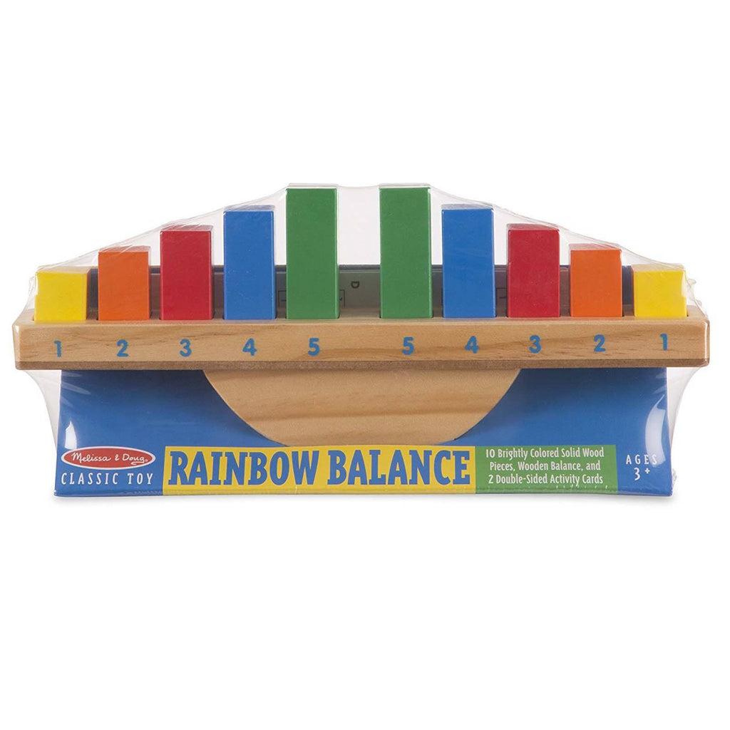 Melissa And Doug Wooden Classic Toy Rainbow Balance - Radar Toys